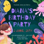 14+ Under the Sea Birthday Invitation Templates (FREE Canva Designs 2026)