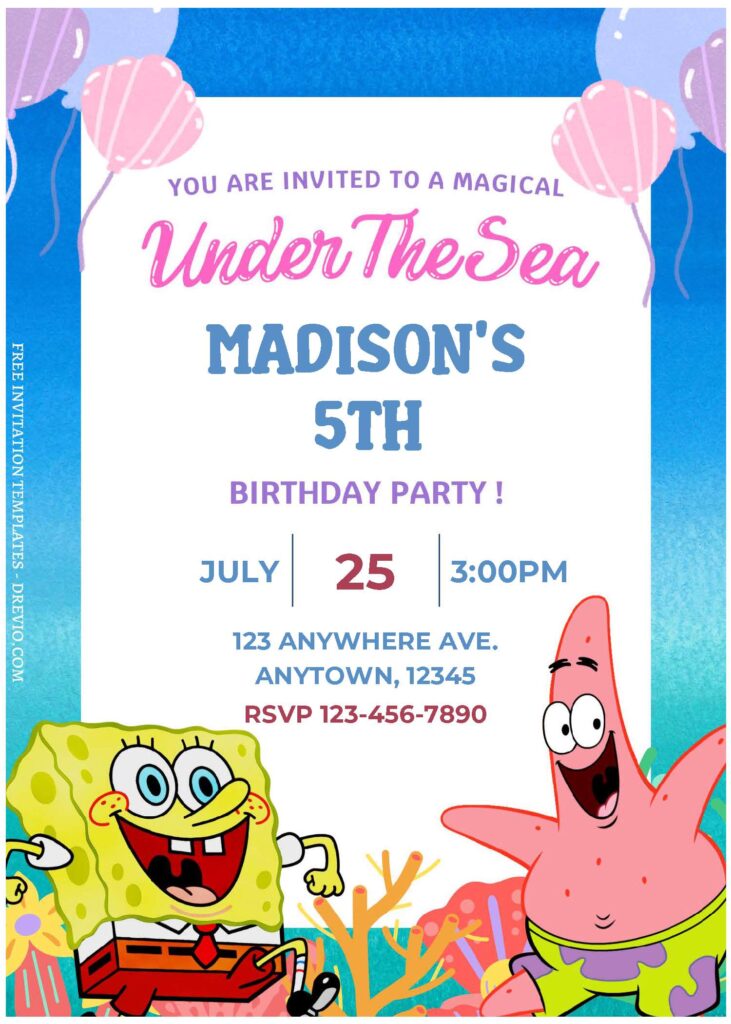 SpongeBob Under The Sea C