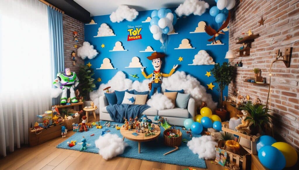 Sky Blue And Cloud Andy Backdrop
