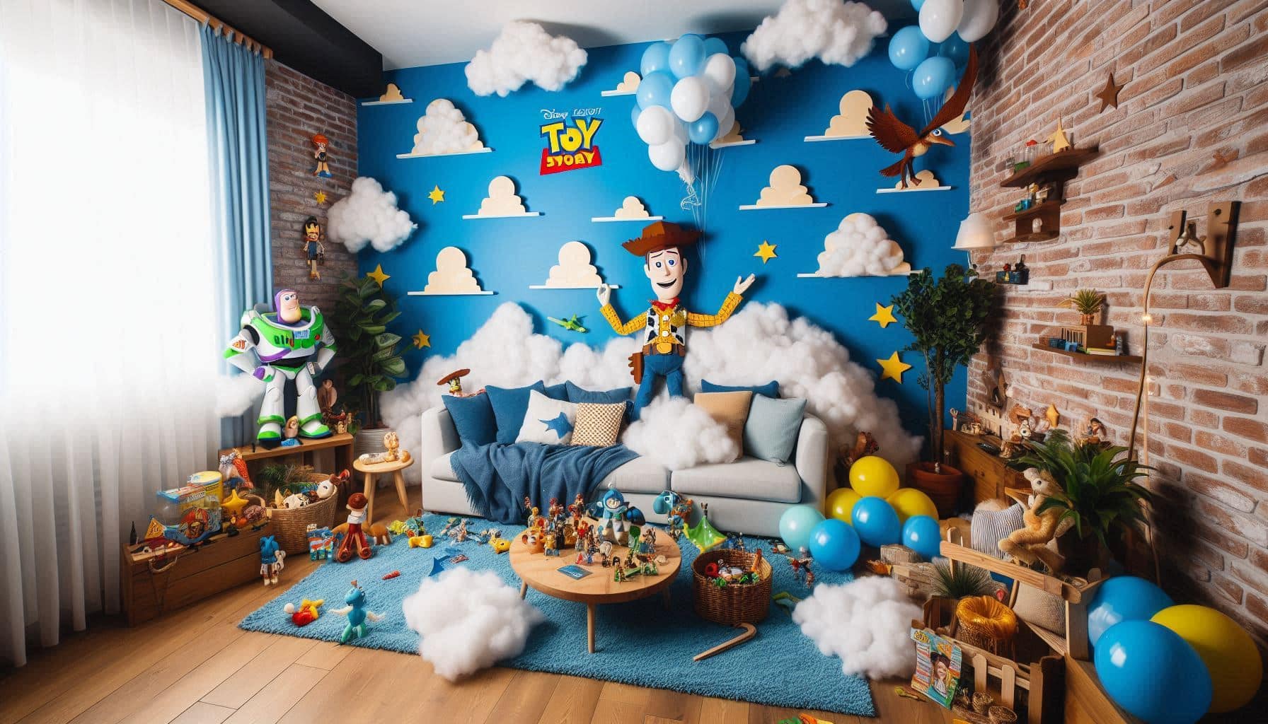 Sky Blue And Cloud Andy Backdrop