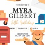 22+ Animal Express Birthday Invitation Templates