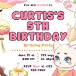 22+ Cute Festival Tanaba Birthday Invitation Templates