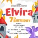 FREE Editable Dragon Castle Birthday Invitation