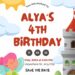 FREE Editable Little Fairy Birthday Invitation