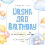 20+ Moonlight and Stars Birthday Invitation Templates