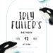 FREE Editable Orca Birthday Invitation
