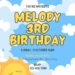 FREE Editable Sunshine Birthday Invitation