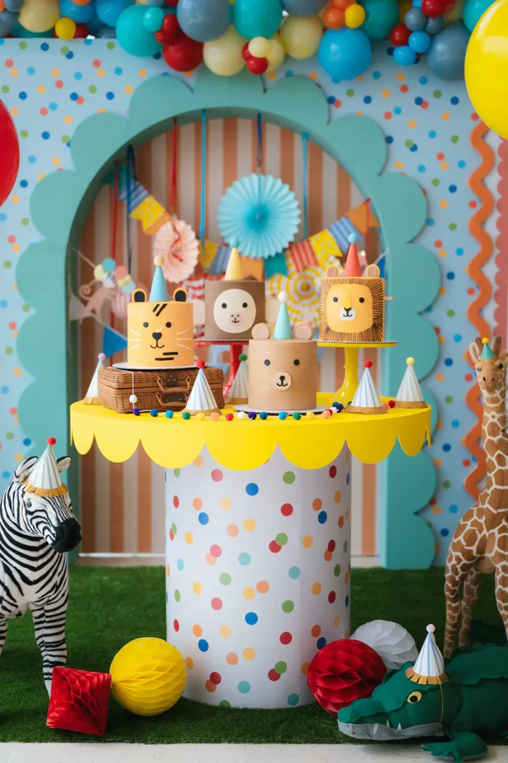 cute animals birthday party ideas
