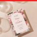 (Free Editable PDF) Garden Of Romance Wedding Invitation Templates