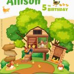 FREE Farm Party Birthday Invitation Templates