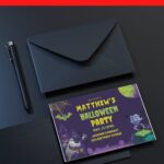 (Free Editable PDF) Creepy And Cute Vampirina Birthday Invitation Templates