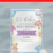 (Free Editable PDF) Cute And Cuddly Teddy Bear Birthday Invitation Templates