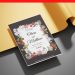 (Free Editable PDF) Elegant Blooms Wedding Invitation Templates