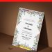 (Free Editable PDF) Gorgeous Gardenia And Magnolia Wedding Invitation Templates