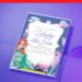 (Free Editable PDF) Sea Princess Ariel Birthday Invitation Templates G