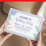 (Free Editable PDF) Cute Watercolor Under The Sea Birthday Invitation Templates