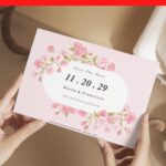 (Free Editable PDF) Springtime Romance Wedding Invitation Templates