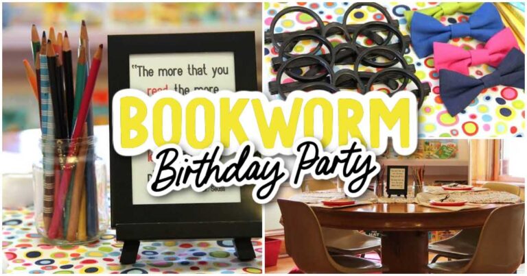 Bookworm Birthday Party