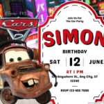 14+ Disney Cars 2 Birthday Invitations FREE on Canva + Racing Party Activities for Kids (2026 Update)