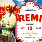 22+ Chicken Little Birthday Invitation Templates (FREE Canva Editable 2026)