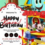 20+ Disney Junior Birthday Invitation Templates