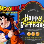 16+ FREE Dragon Ball Z Birthday Invites for Kids & Anime Fans (Canva Templates 2026)