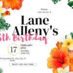 20+ Hawaii Birthday Invitation Templates