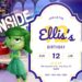 FREE Editable Inside Out Birthday Invitation