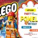 FREE Editable LEGO Builders Birthday Invitation