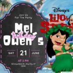 20+ Lilo & Stitch Birthday Invitation Templates