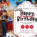 FREE Editable Meet the Robinsons Birthday Invitation