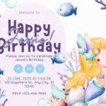 14+ Mermaid Birthday Invitation Templates