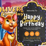 18+ Oliver & Company Birthday Invitation Templates