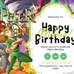 20+ FREE Peter Pan Birthday Invitations + Easy Neverland Party Activities (Canva 2026)