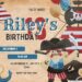 FREE Editable Pirate Party Birthday Invitation