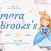 FREE Editable Princess Party Birthday Invitation