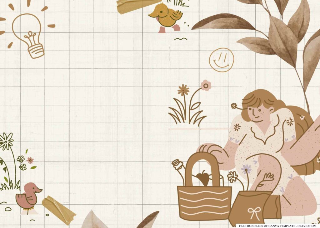 FREE Scrapbooking Session Birthday Canva Templates 4