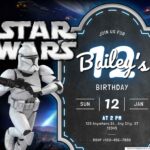 22+ Star Wars Birthday Invitation Templates