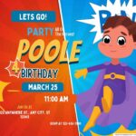 22+ Superheroes Birthday Invitation Templates