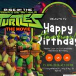 16+ Teenage Mutant Ninja Turtles Birthday Invitation Templates