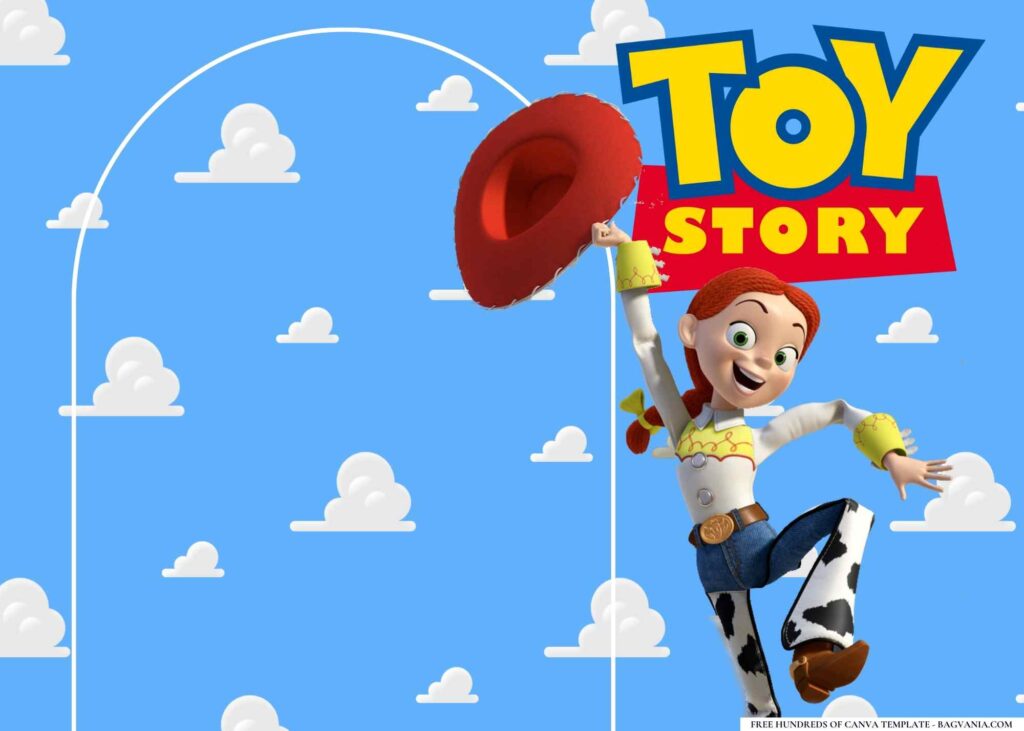 FREE Toy Story Adventure Birthday Canva Templates 6