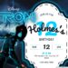 FREE Editable Tron Legacy Birthday Invitation