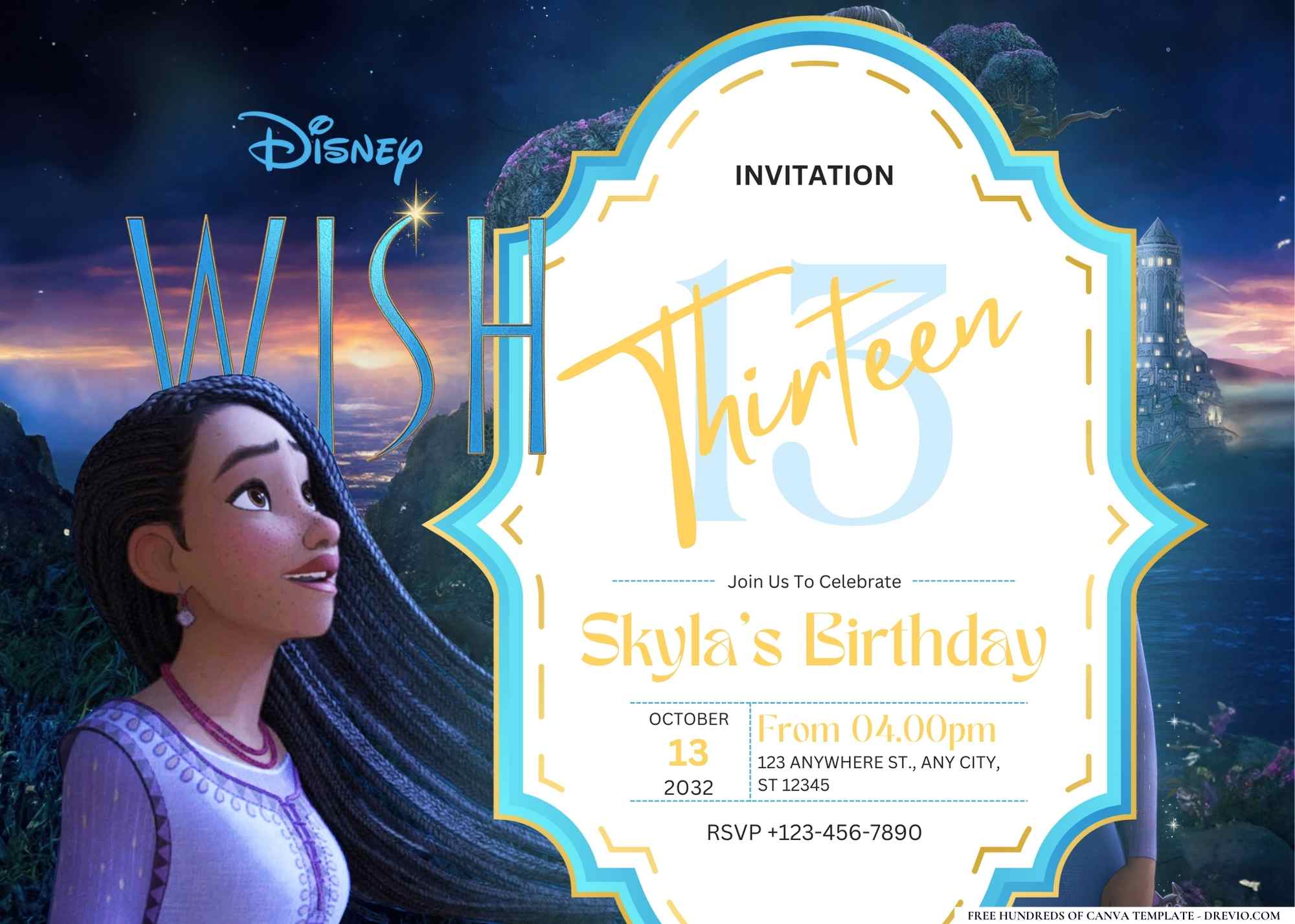 16+ Wish Birthday Invitation Templates