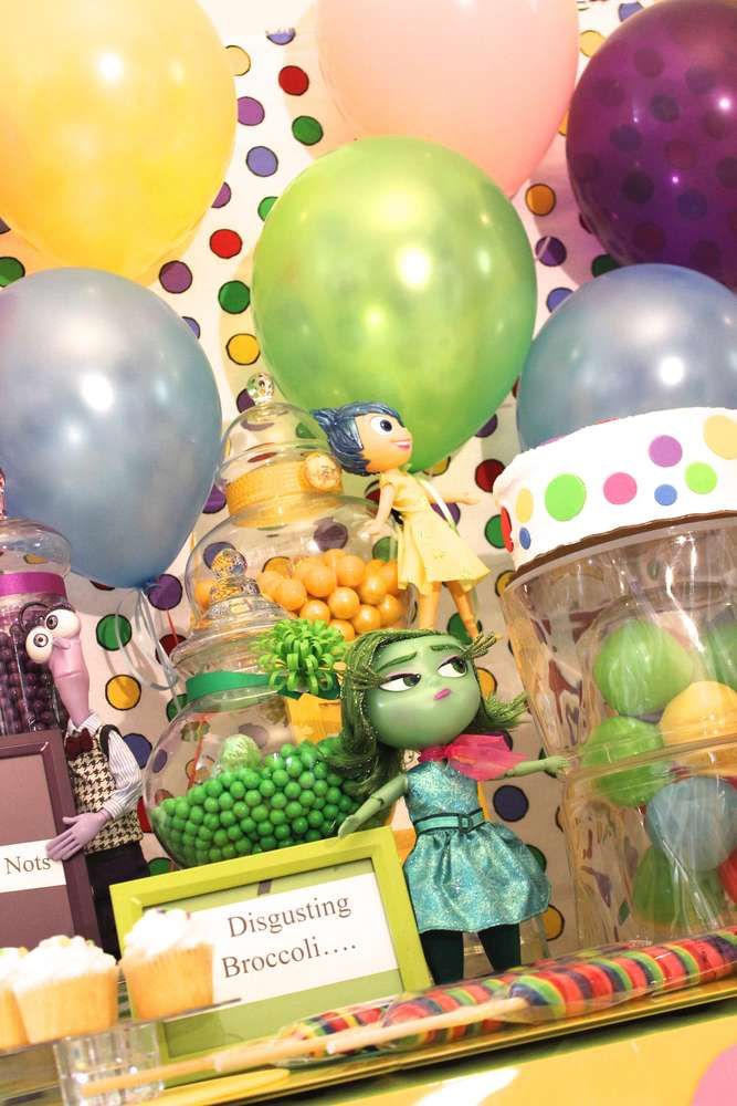 Inside out birthday party ideas