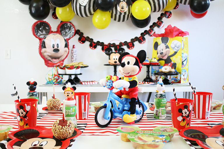 Mickey Mouse Birthday Party Ideas