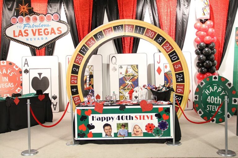 Las Vegas Birthday Party Ideas