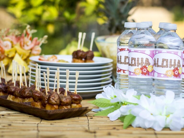 Summer Luau Birthday Party Ideas