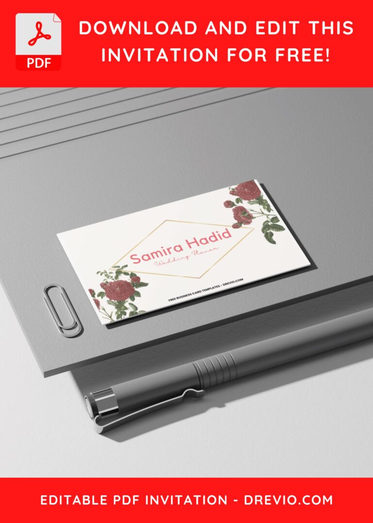 10+ Aesthetic Florist Canva Business Card Templates