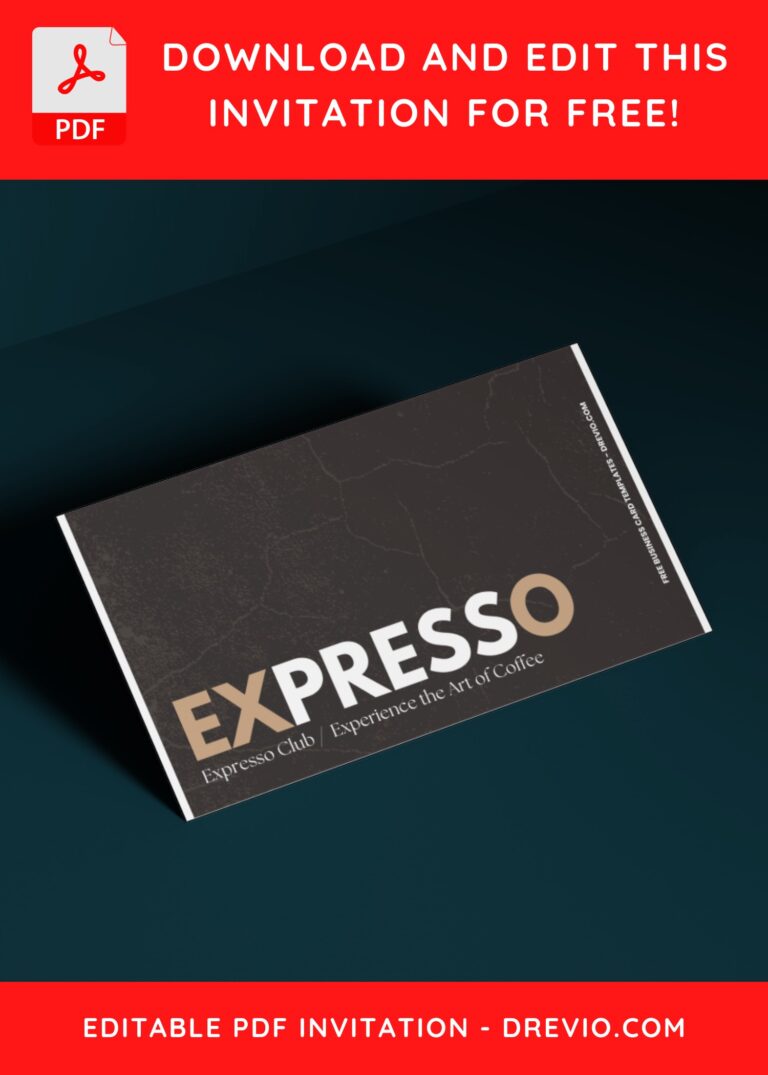 10+ Rustic Coffee Shop & Specialty Canva Business Card Templates