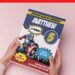 (Free Editable PDF) Comic Style Captain America Birthday Invitation Templates B
